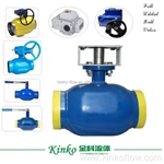 صمام الكرة الملحوم المصنوع من الفولاذ الكربوني RPTFE